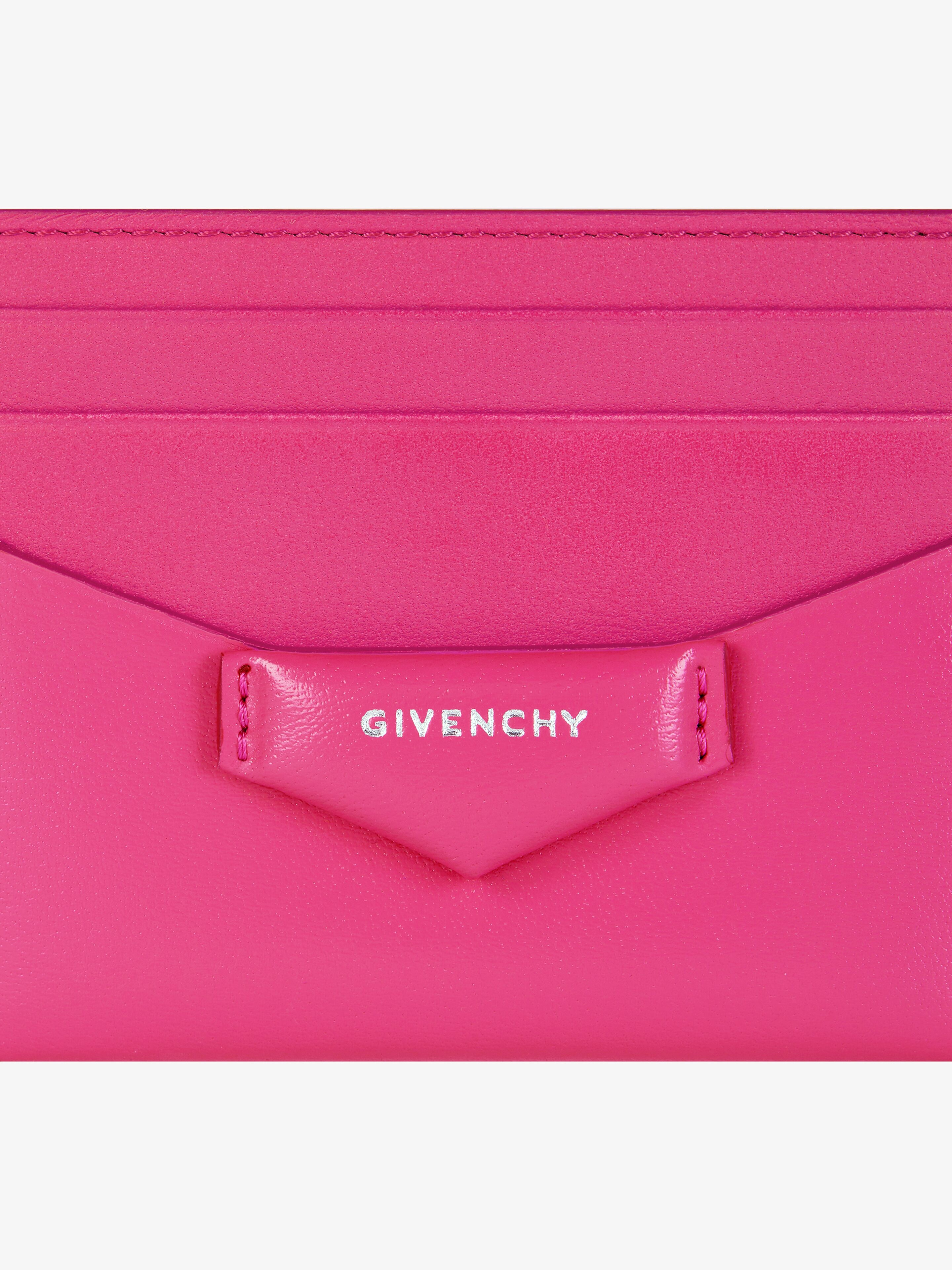 ANTIGONA CARD HOLDER IN BOX LEATHER - 3