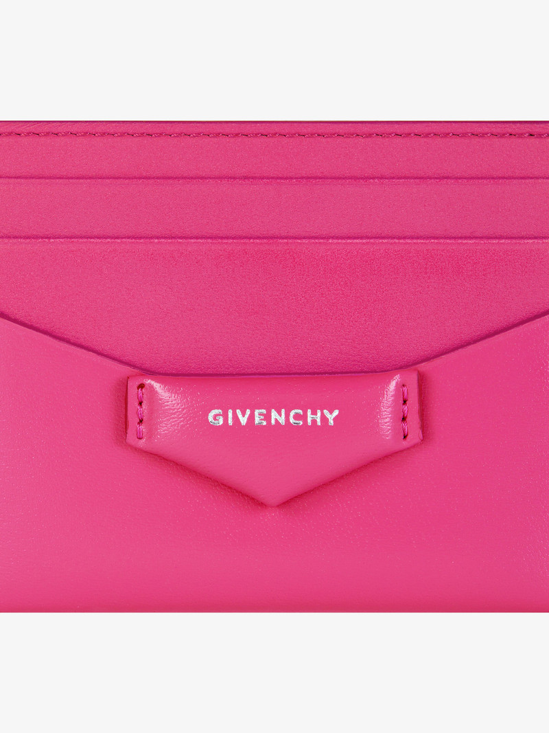 ANTIGONA CARD HOLDER IN BOX LEATHER 3