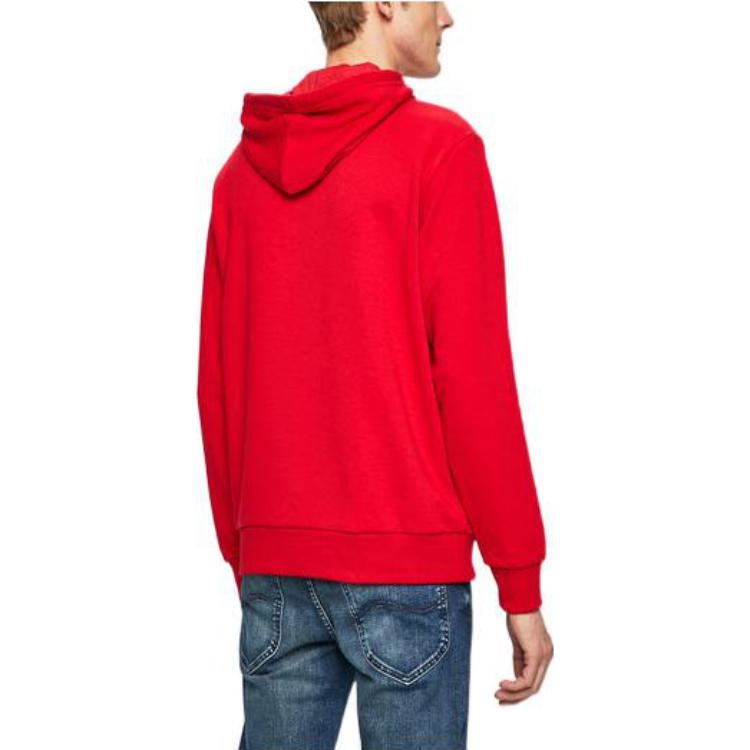 Converse Star Chevron Embroidered Pullover Sweatshirt 'Red' 10008926-A05 - 4