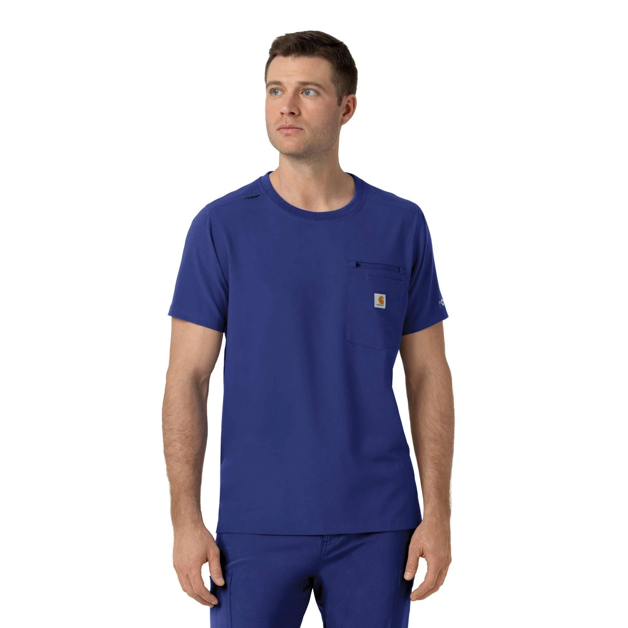 Force Cross-Flex Crew Neck Scrub Top - 1