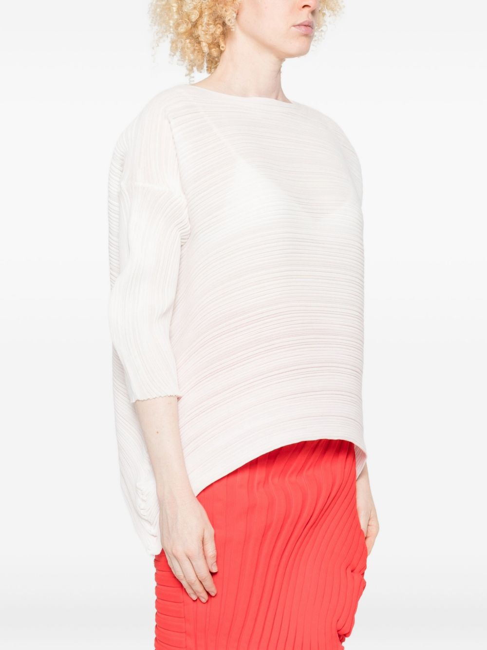 pleated blouse - 3