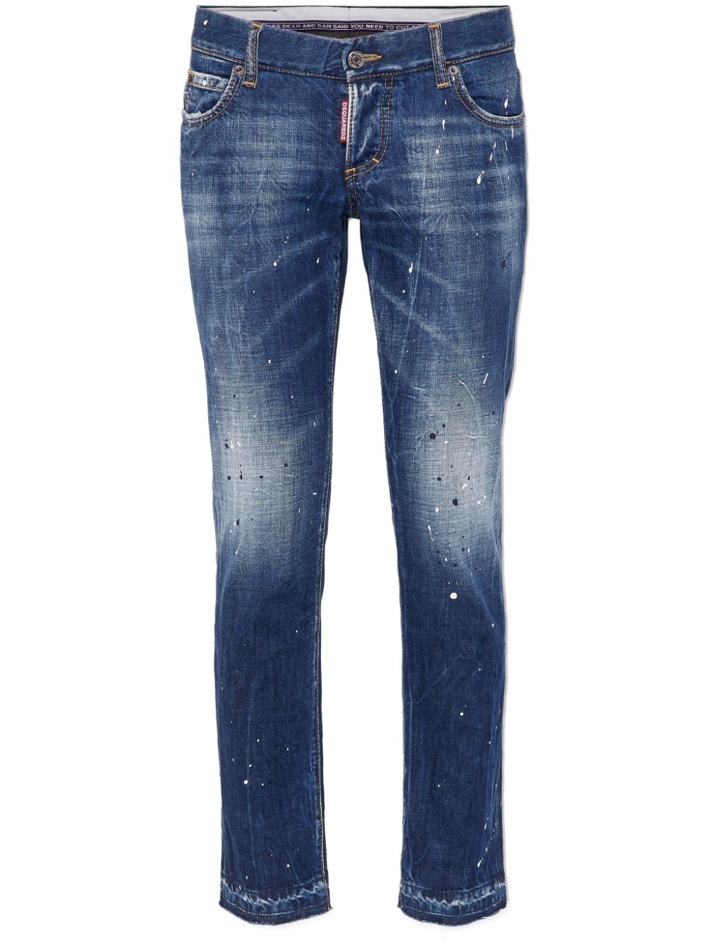 high-rise skinny jeans - 1