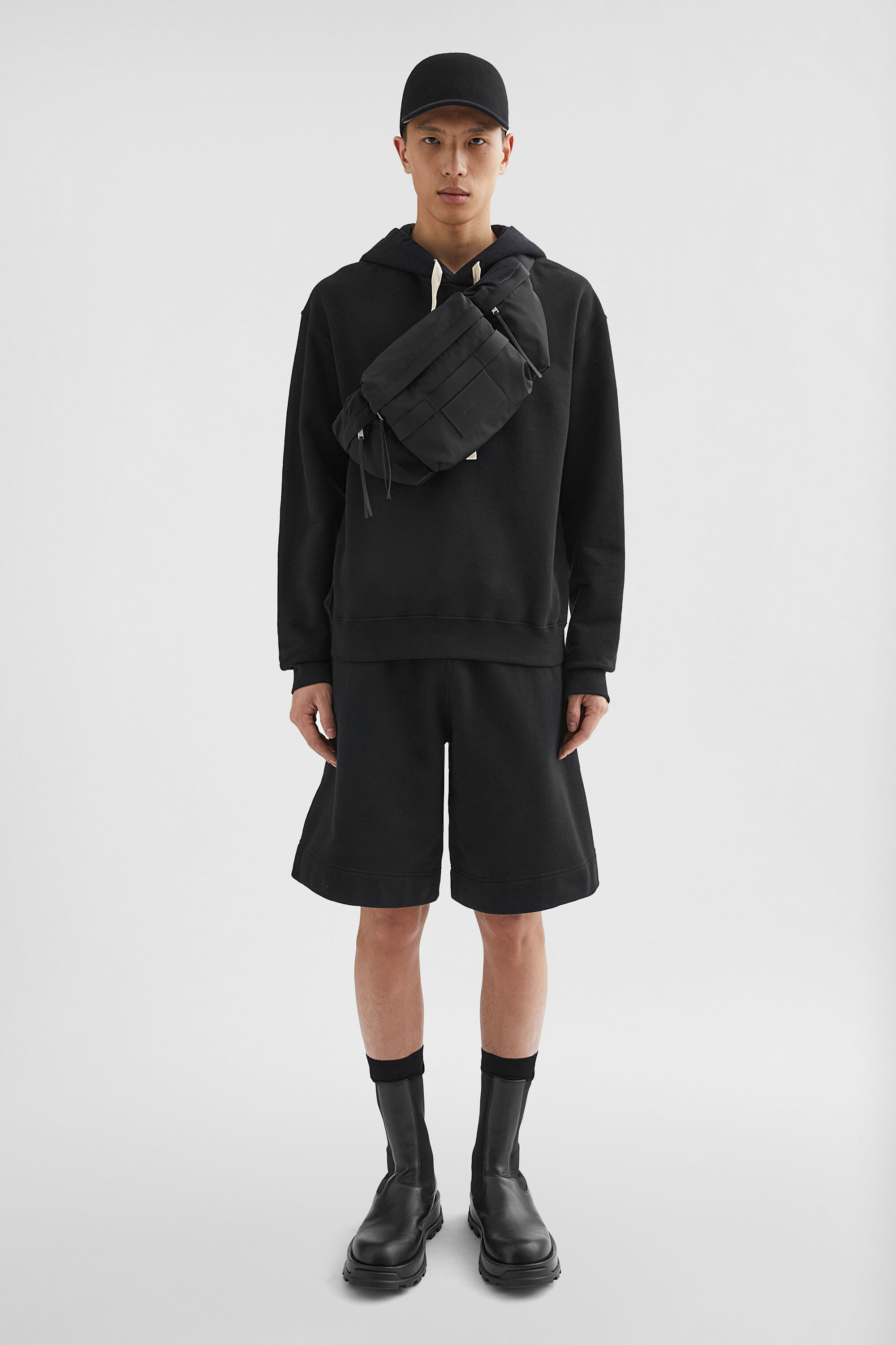 Cotton Terry Hooded Sweatshirt - 6