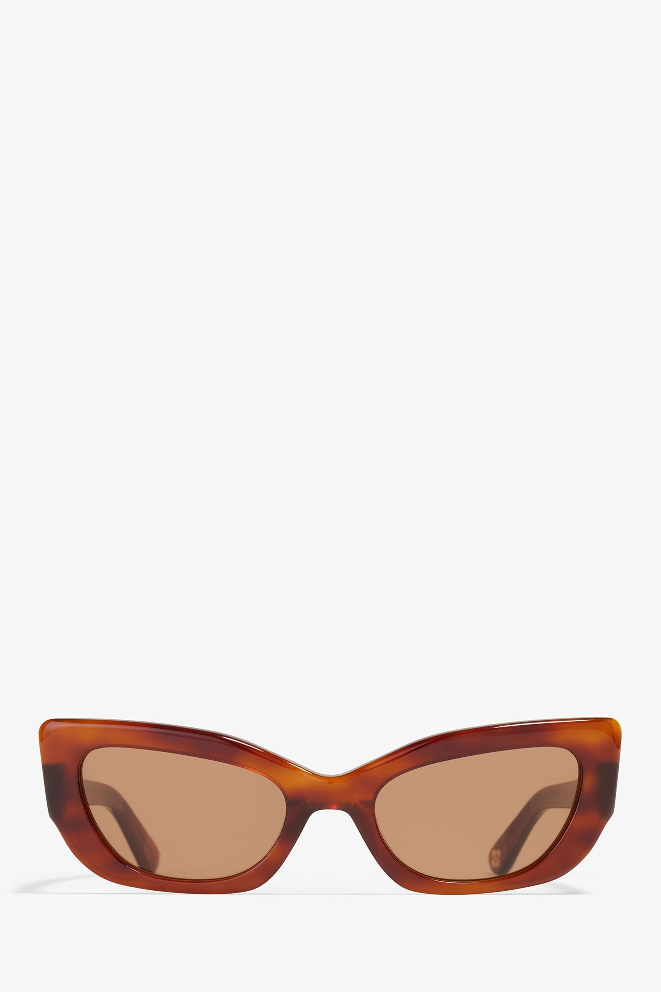 GANNI X ACE & TATE TIGER'S EYE SADIE SUNGLASSES - 3