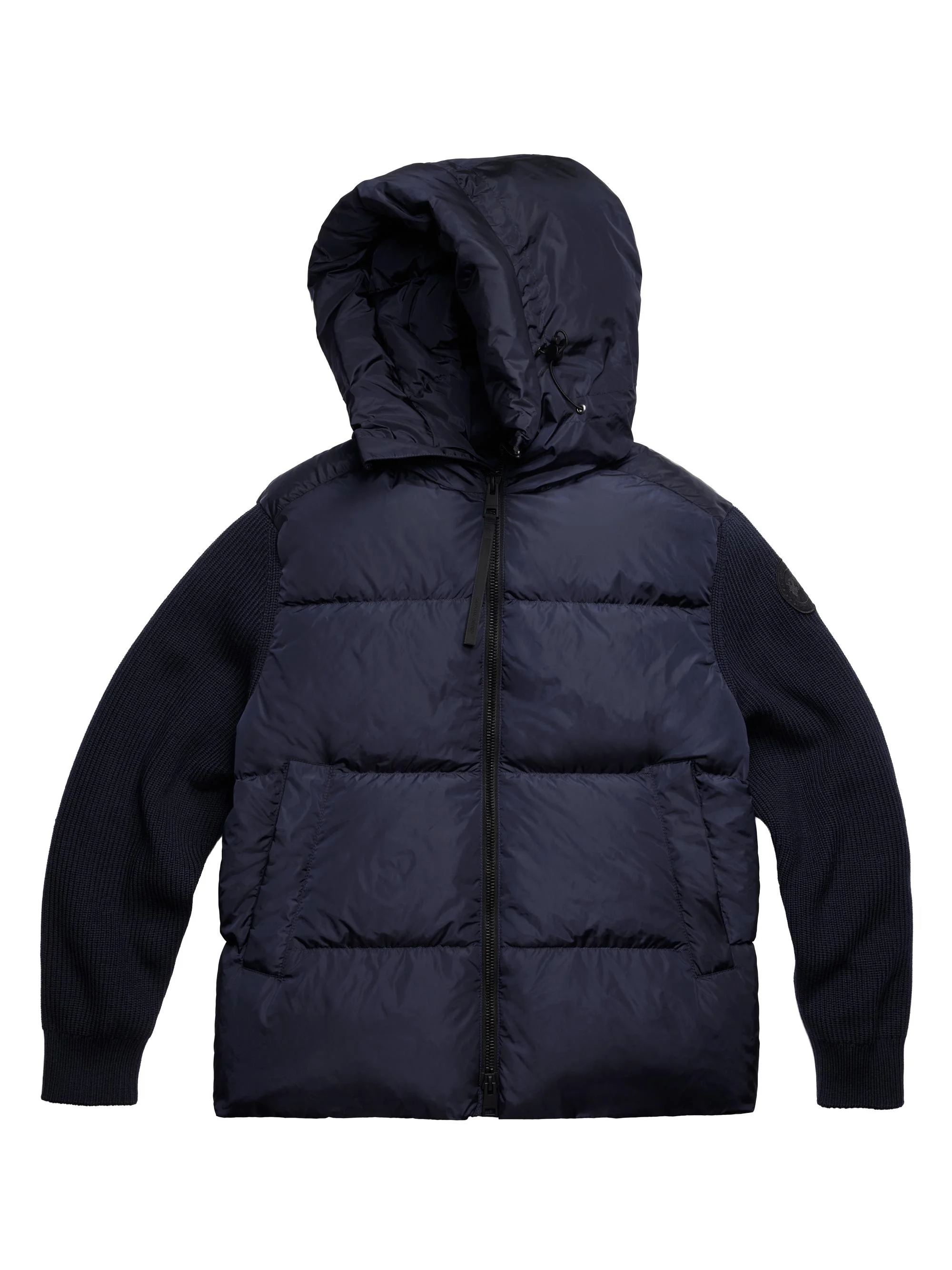 Men's Hybridge Grove Hooded Jacket - Navy - 1