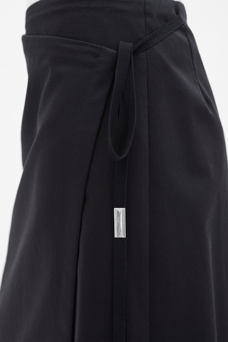 Fabi Midi Apron Wrap Skirt 5