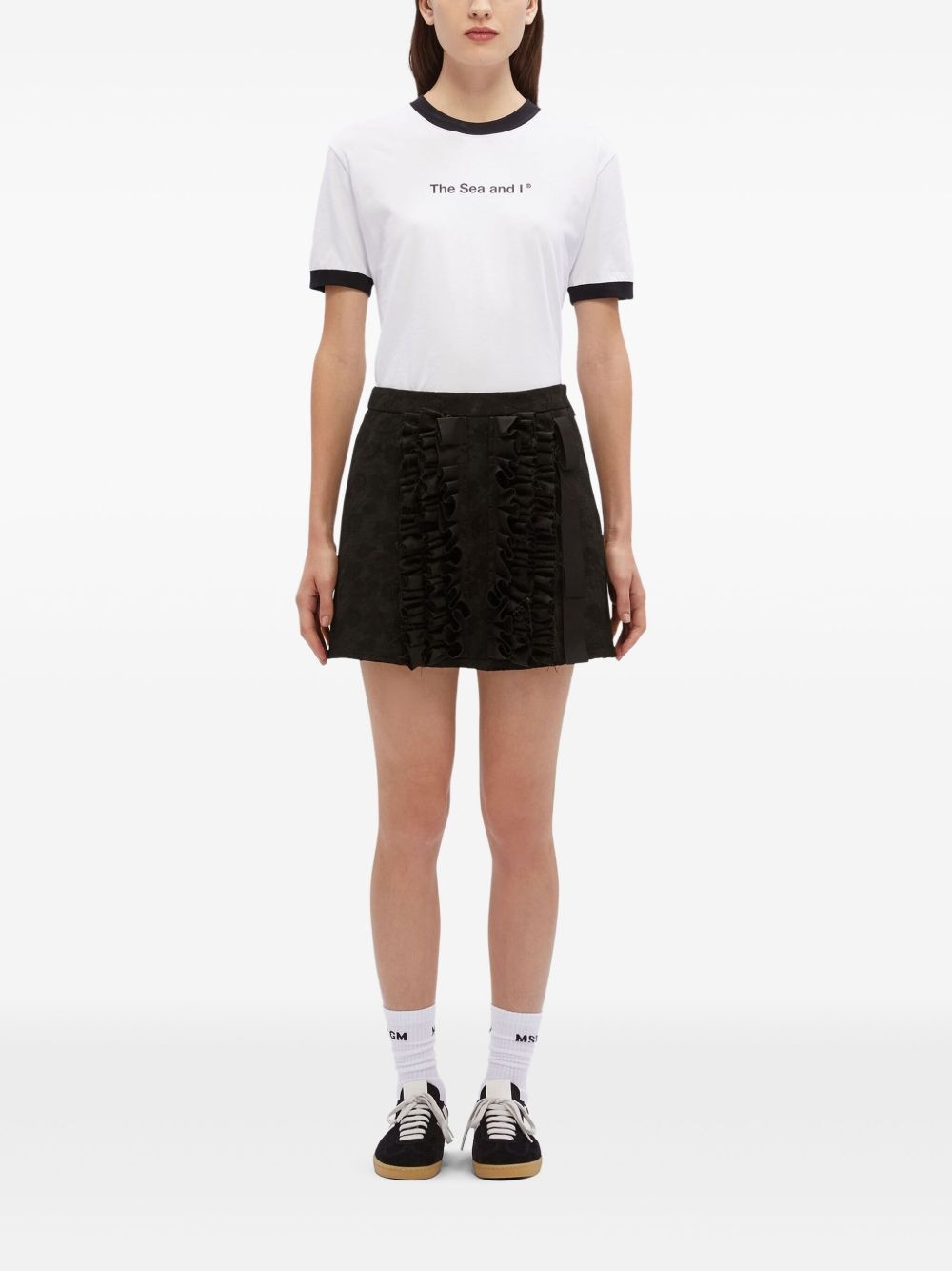 ruffled mini skirt - 2