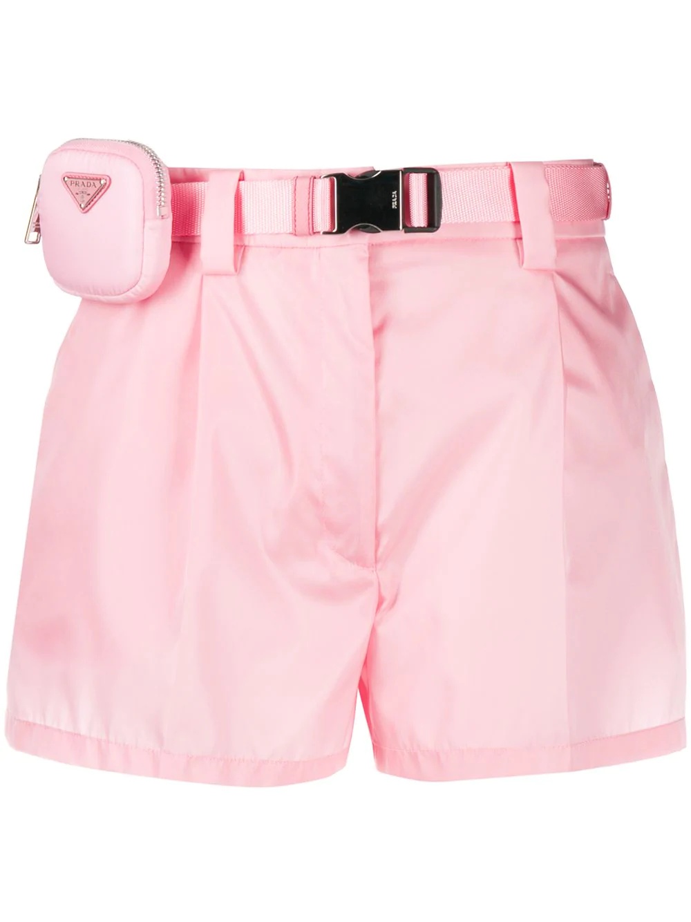 pouch belt shorts - 1