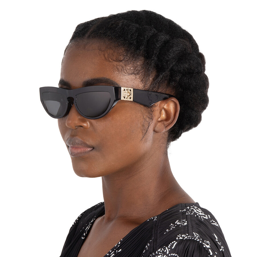Burberry Dark Grey Cat Eye Ladies Sunglasses BE4422U 411287 58 - 2