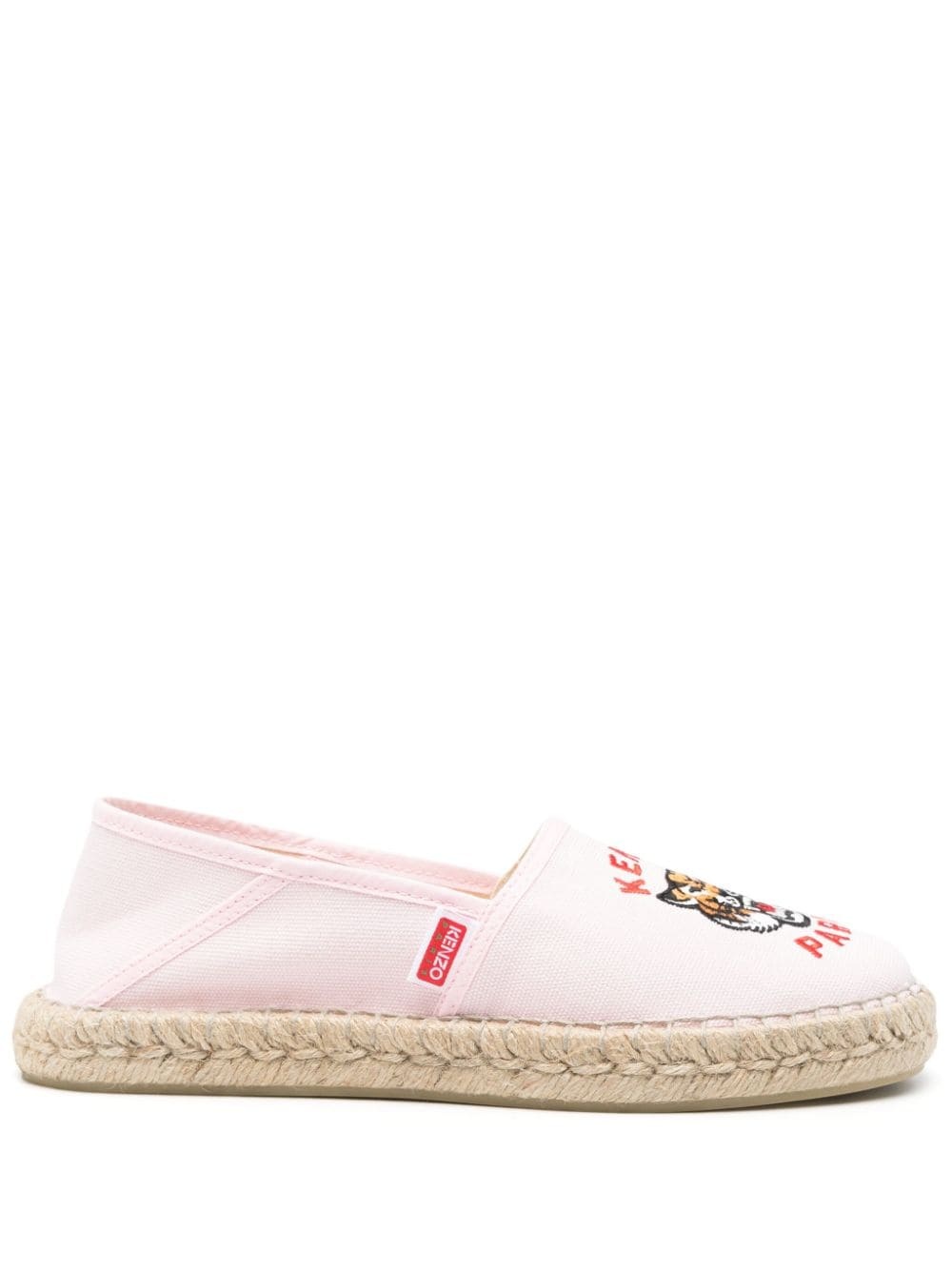 Lucky Tiger-embroidered espadrillhes - 1