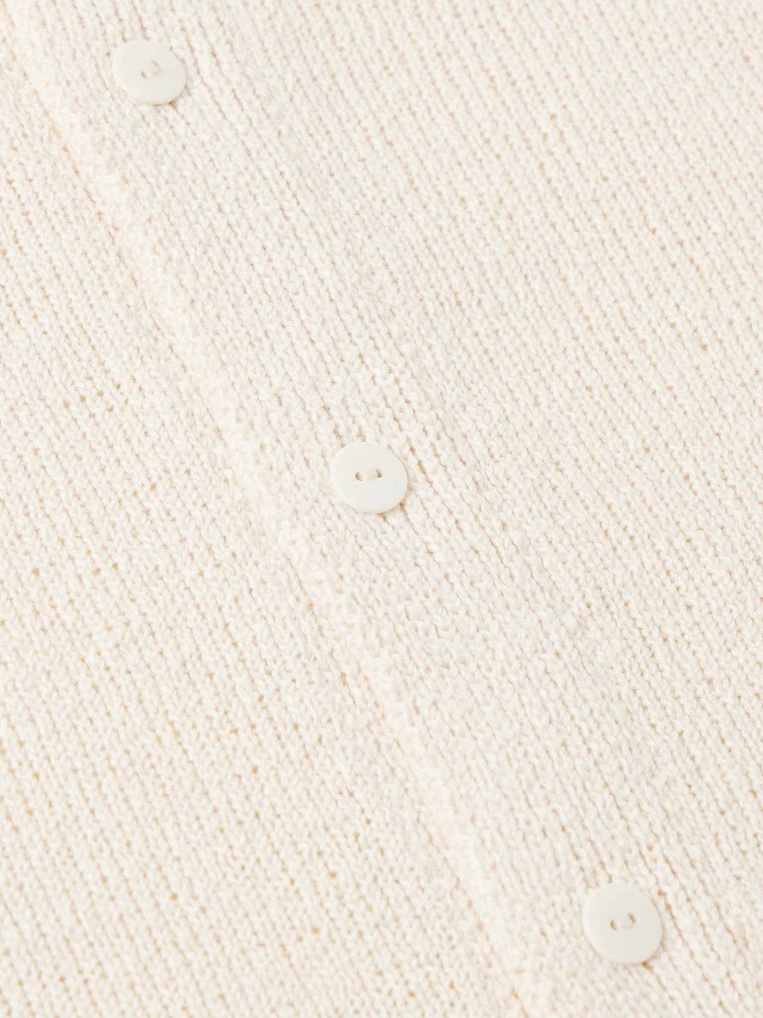 Nora Lite Cotton Cardigan Cream - 4