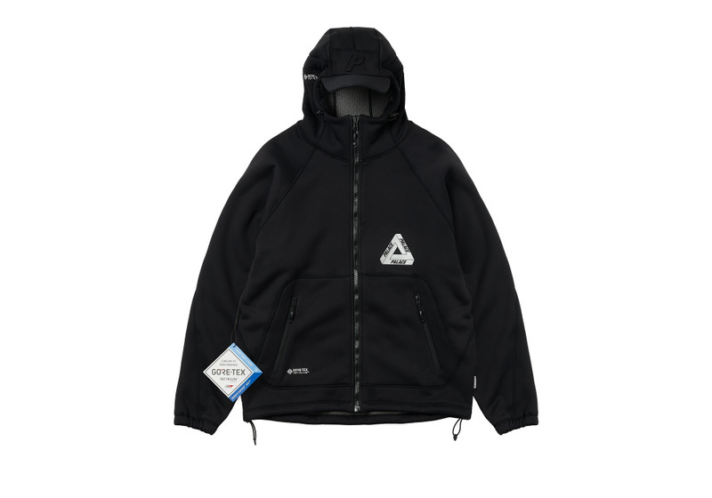 GORE-TEX INFINIUM CAP JACKET BLACK - 1
