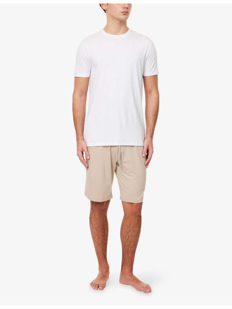 Derek Rose Basel Micro Stretch-Modal Shorts outlook