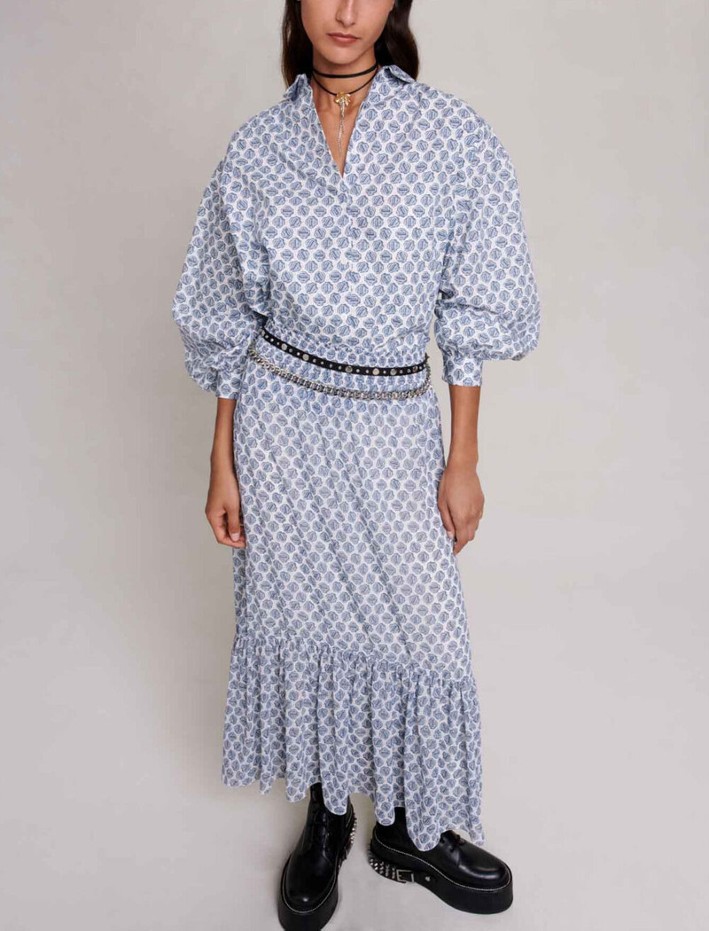 Long asymmetric skirt 5
