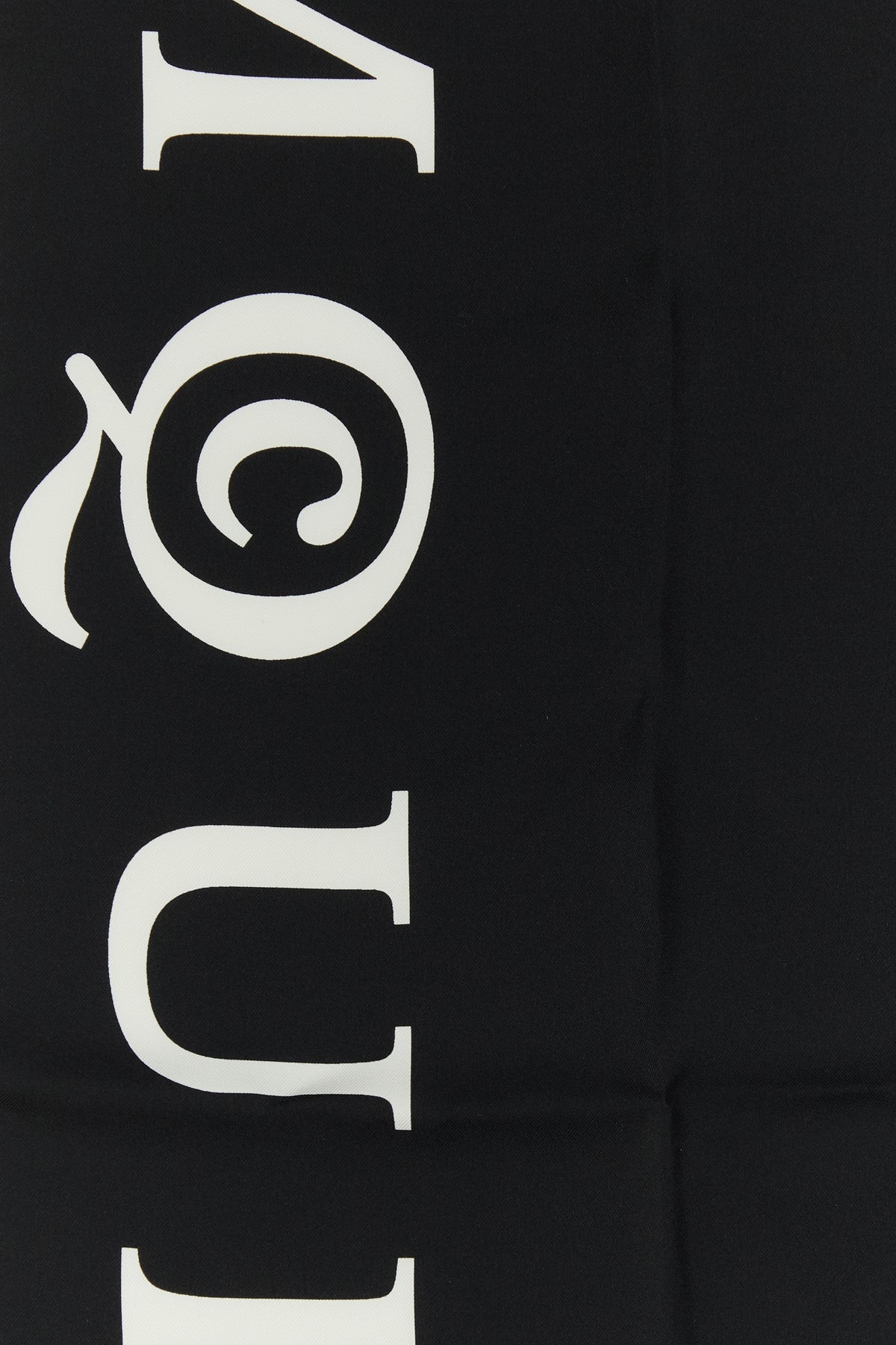 Black silk foulard - 3