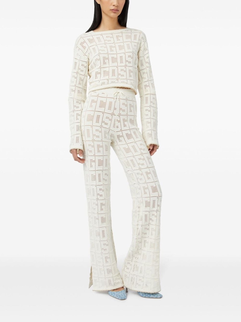 GCDS monogram macramÃ© top outlook
