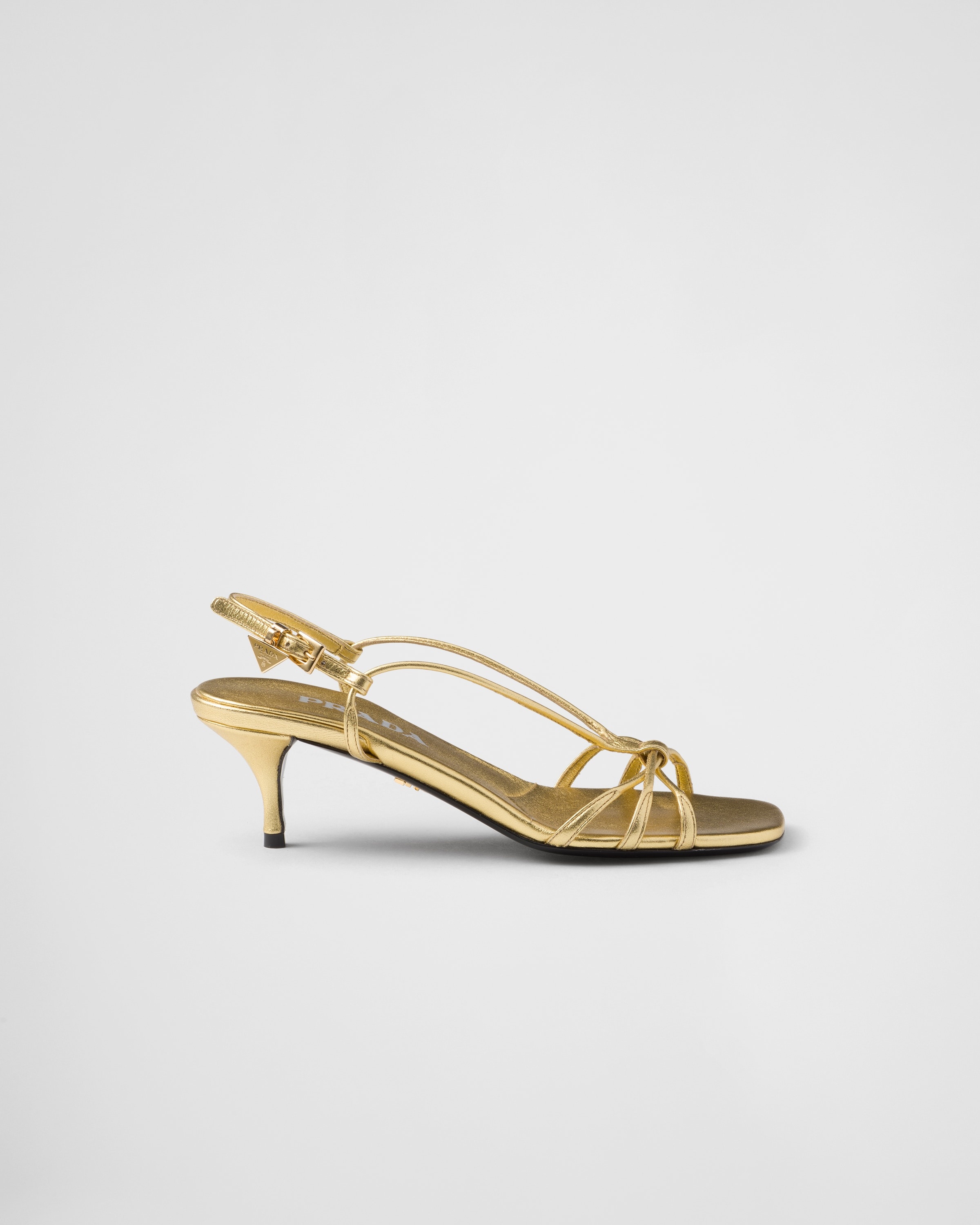 Mordoré nappa leather heeled sandals - 2