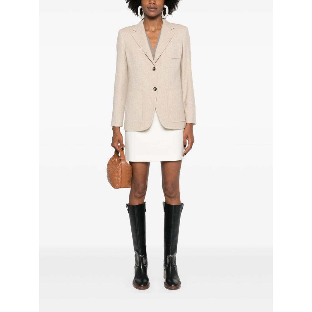 Max Mara Neutrals Jackets - Blazers Women - 5