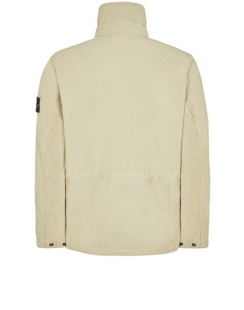 Stone Island 40933 GARMENT-DYED NYLON COTTON BATAVIA BEIGE outlook