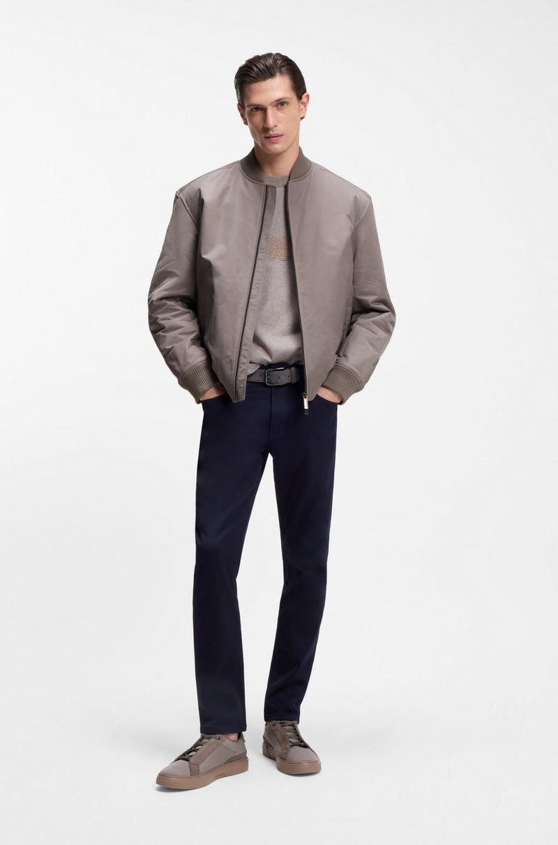 BOSS BOSS X ASTON MARTIN BOMBER JACKET IN WATER-REPELLENT TWILL outlook