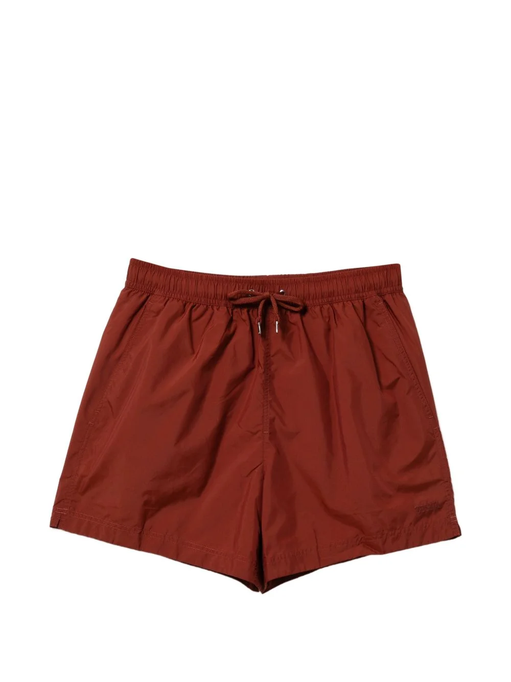 drawstring swim shorts - 1
