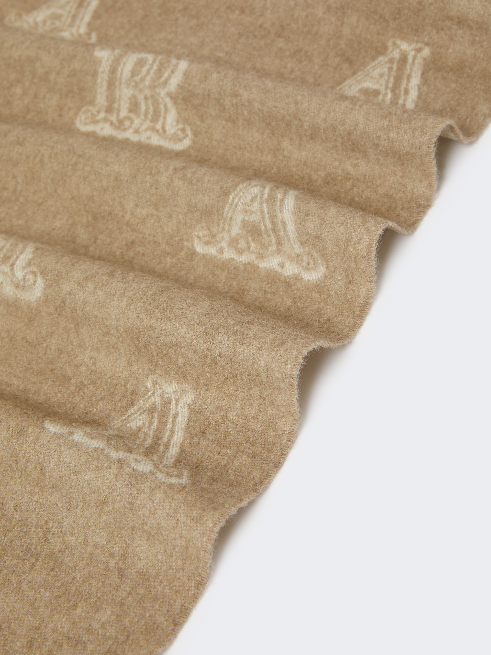 WSKLAUSE Jacquard cashmere stole - 3