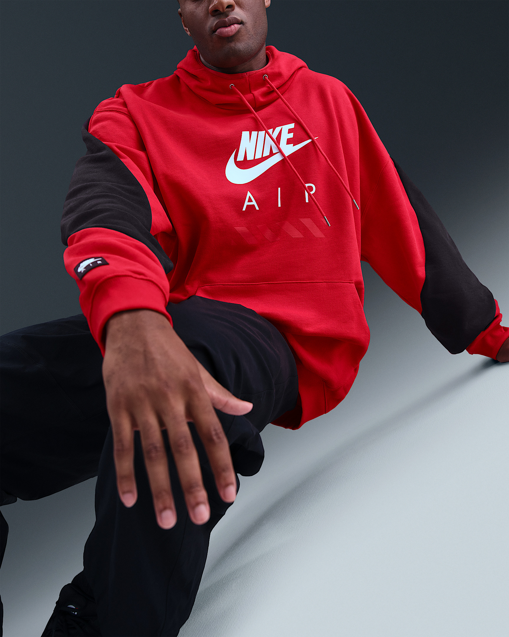 Nike Air Men's Fleece Pullover Hoodie - 8