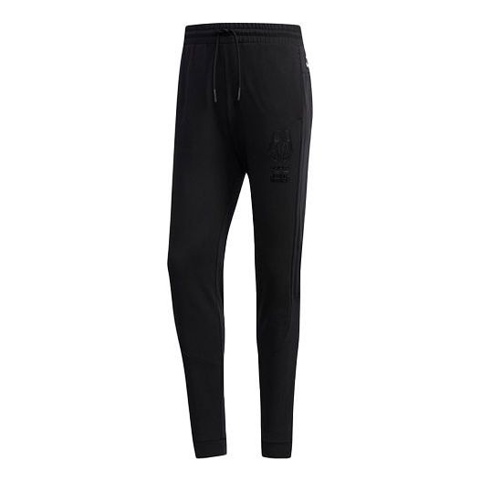 adidas neo M SW TP Lacing Slim Fit Sports Long Pants Black DZ4884 - 1