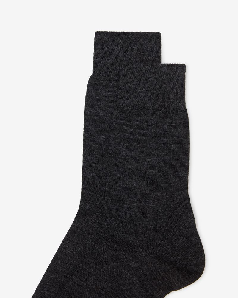 Women's Loula Logo Socks In Gunmetal