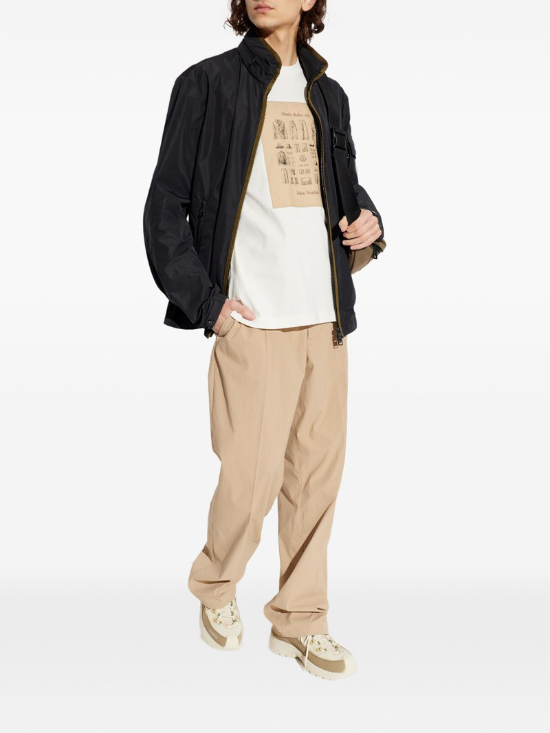 Moncler Sayan zip-up pocket jacket outlook