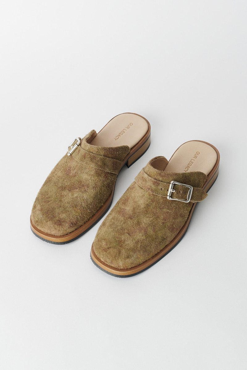 Camion Mule Petal Dance Rough Suede 7