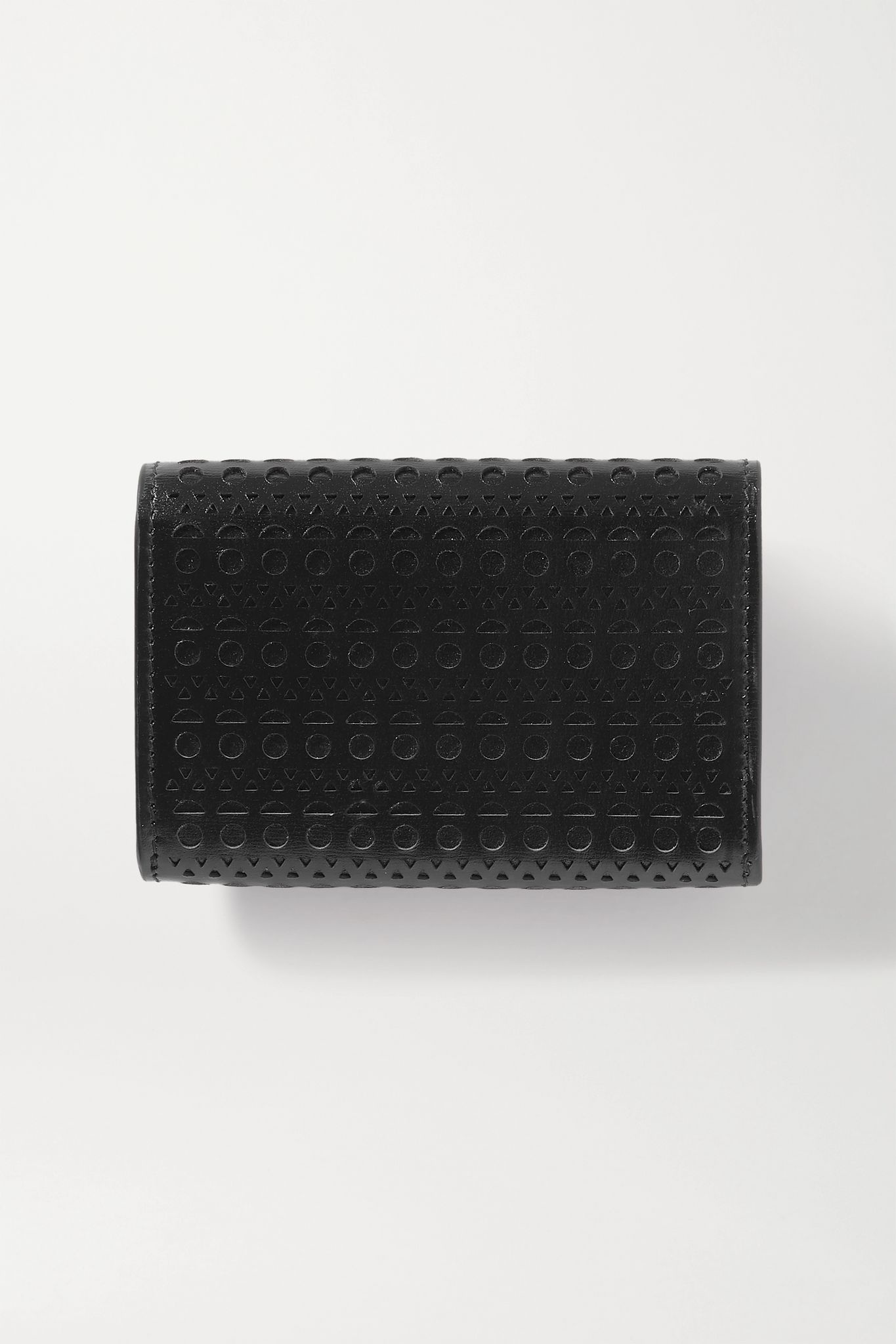 Laser-cut leather cardholder - 3