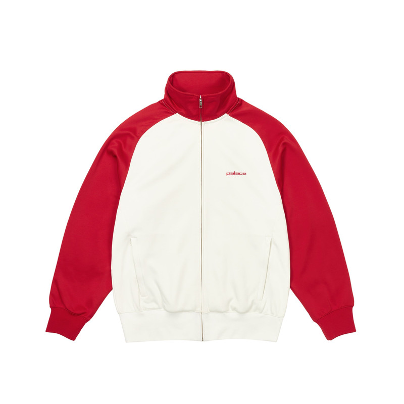 POLYKNIT TRACK JACKET TRUEST RED / SOFT WHITE - 1