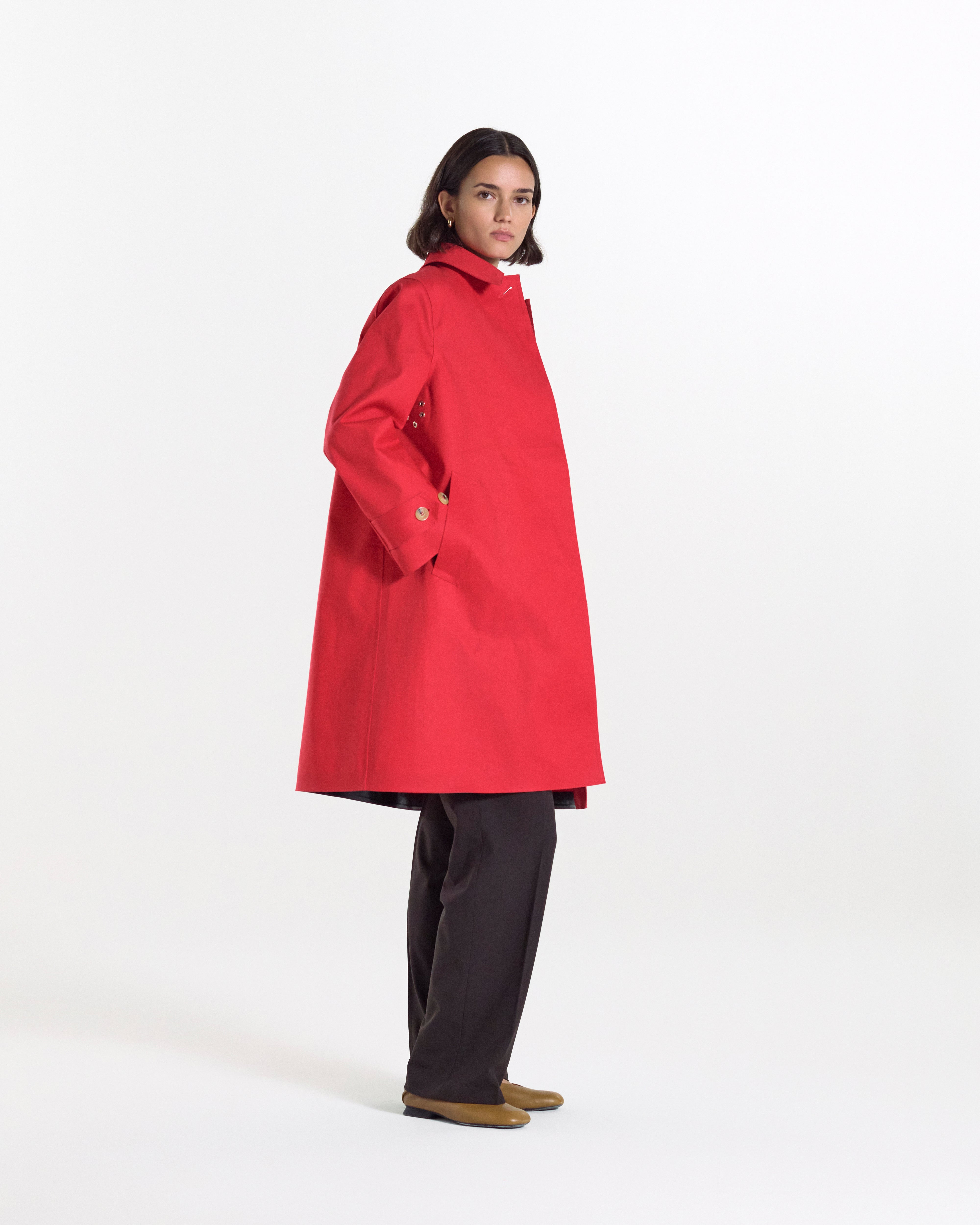 Banton Rubberised 3/4 Length Coat - 2