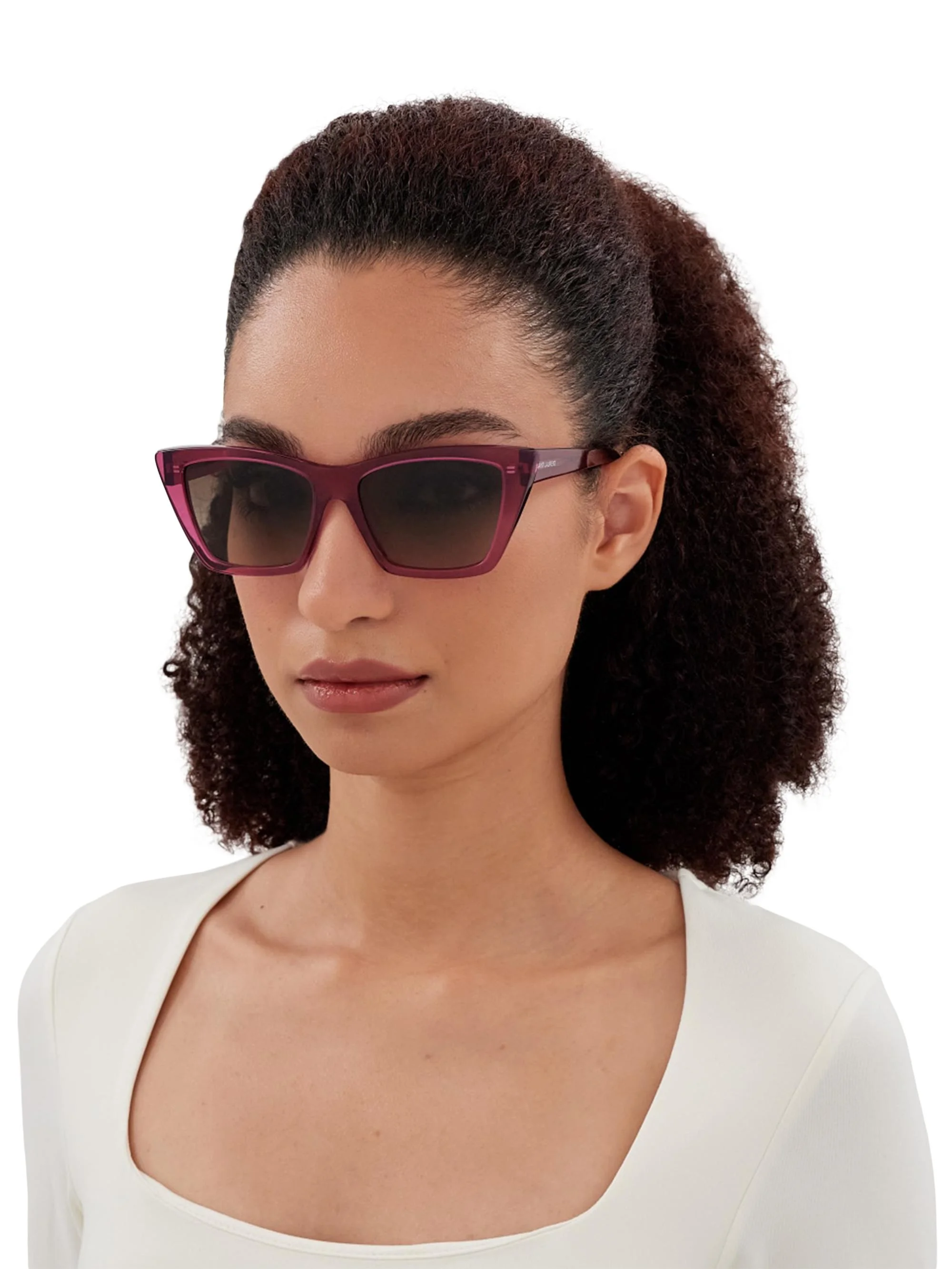 Saint Laurent SL658 001 Cat Eye Sunglasses -Black Solbriller SAINT LAURENT SL 658 002 889652485089 Havana  main image 2