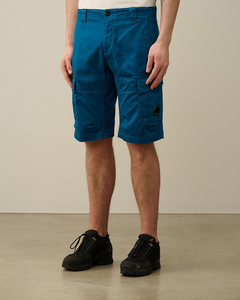 C.P. Company Stretch Sateen Cargo Shorts outlook