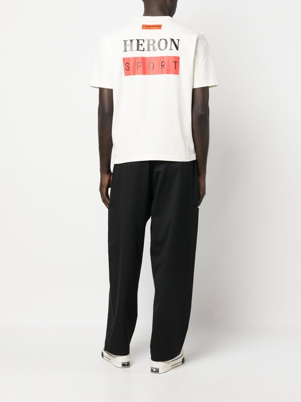 logo-print cotton T-shirt - 2