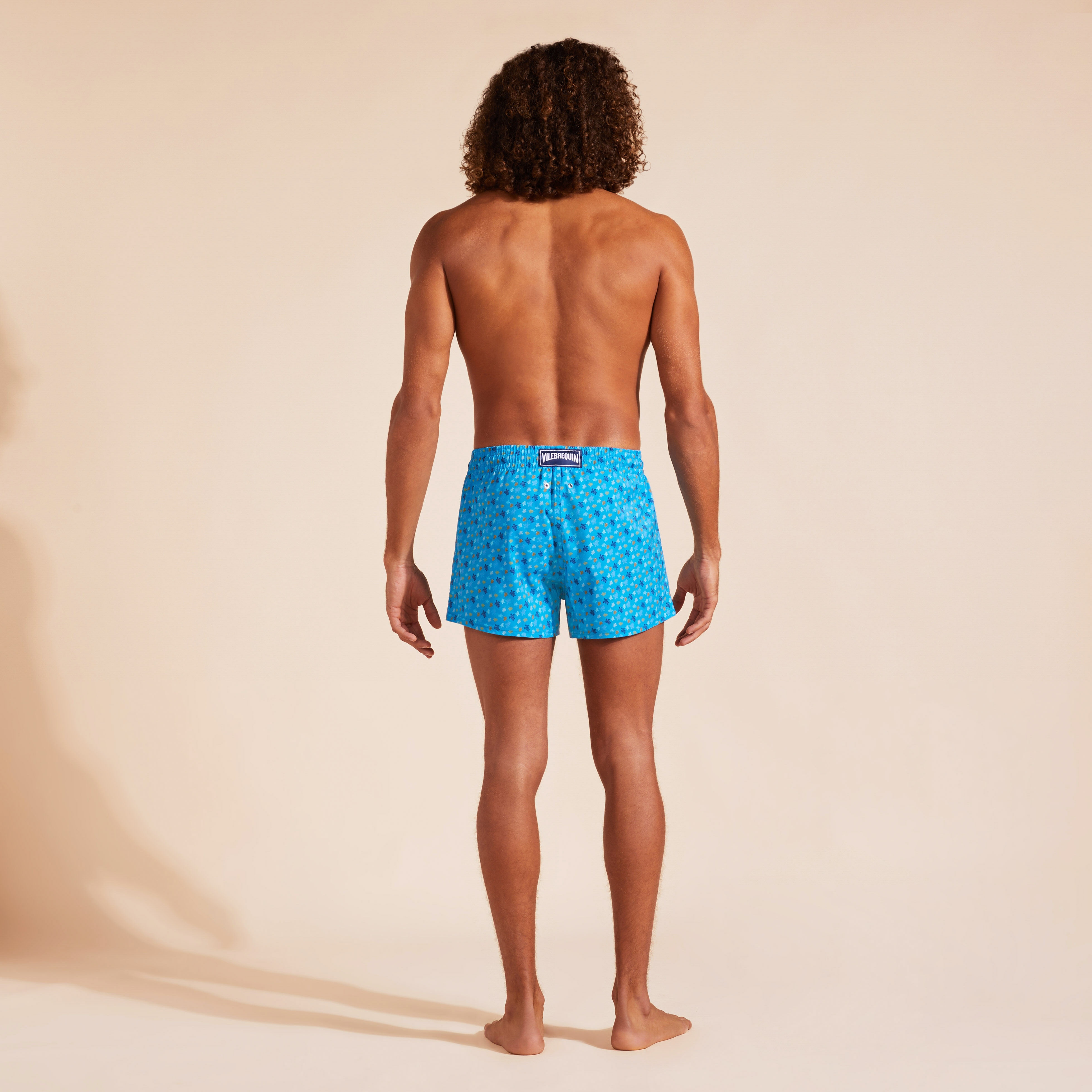 Men Short Swim Trunks Micro Ronde Des Tortues Rainbow - 3