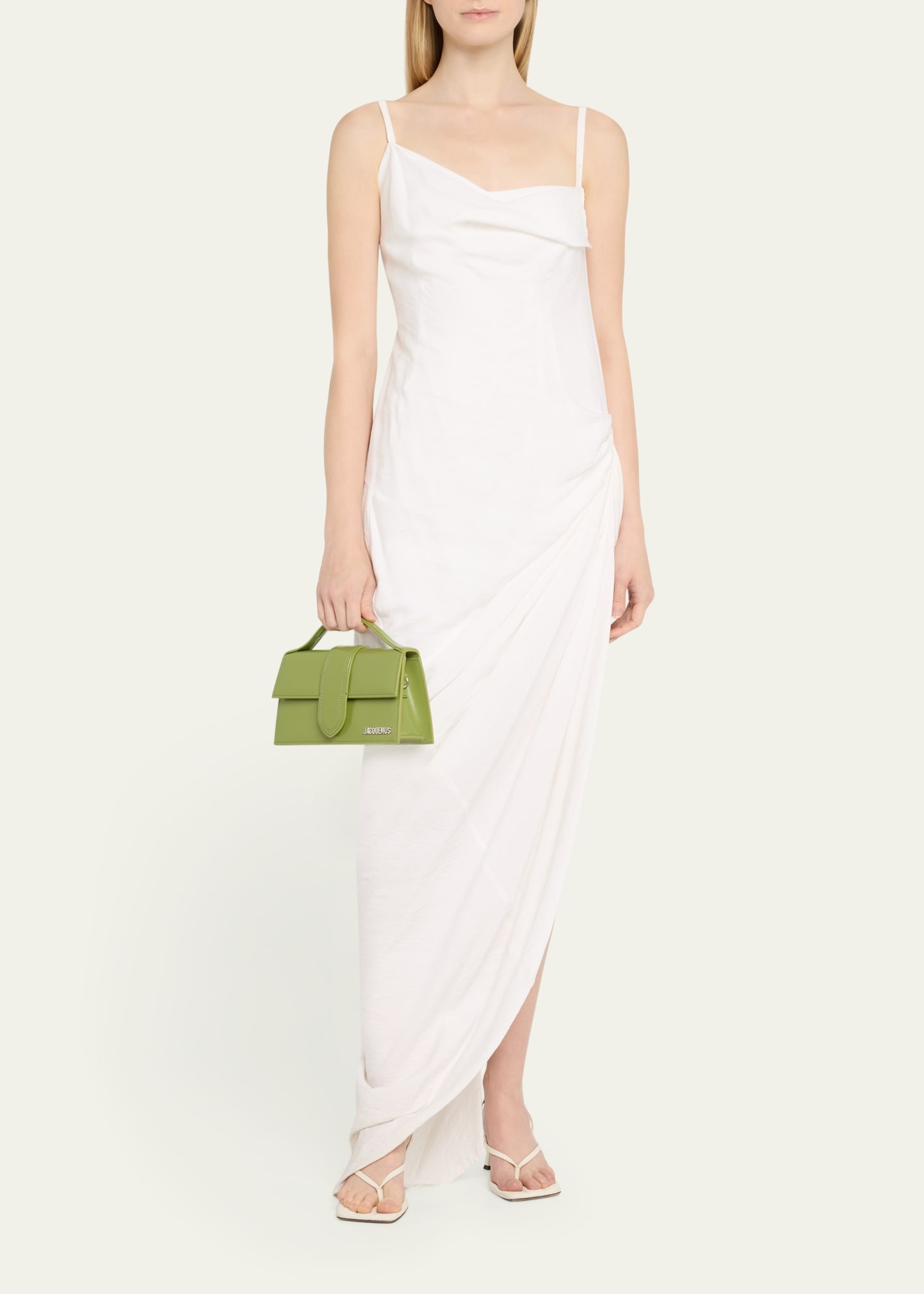 Le Grand Bambino Leather Crossbody Flap Bag - 6