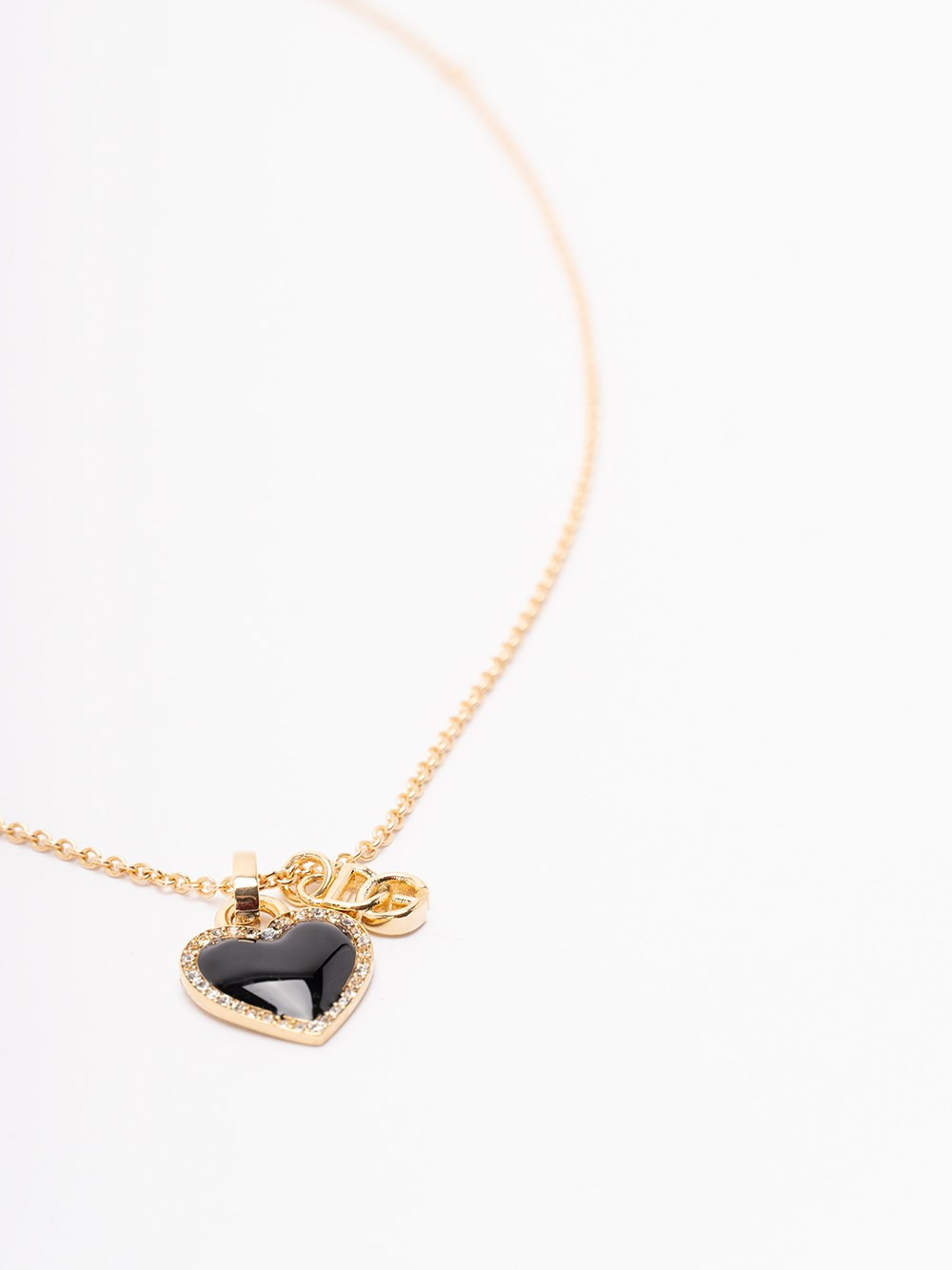 Heart And Logo Necklace - 2