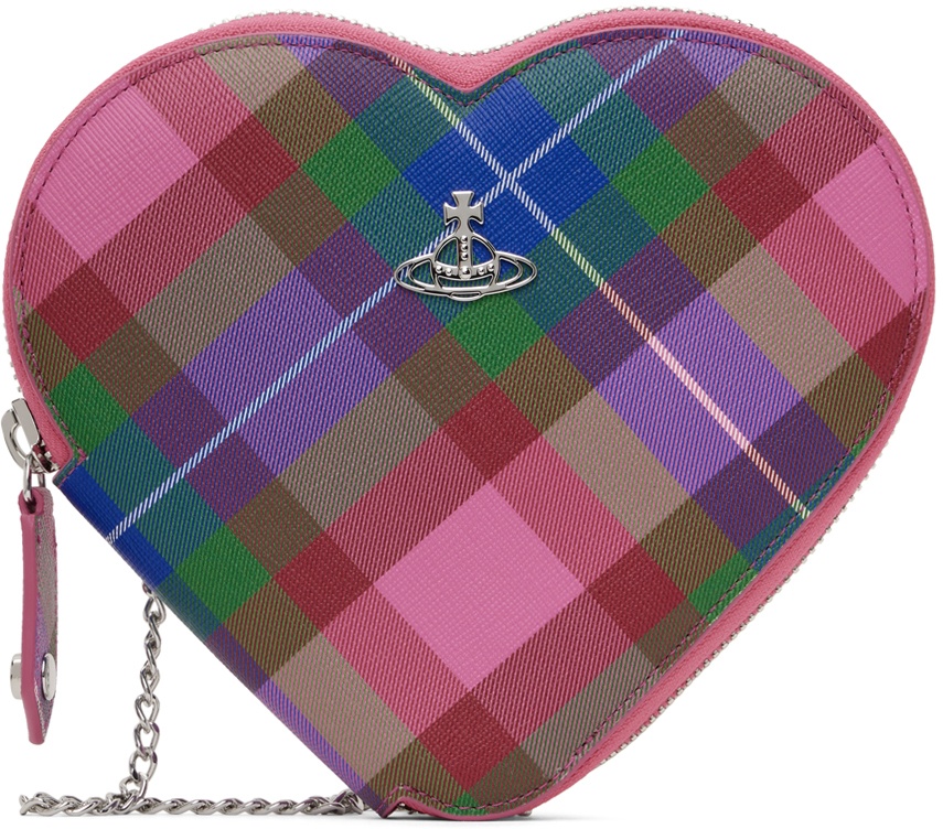 Multicolor Heart Crossbody Bag - 1