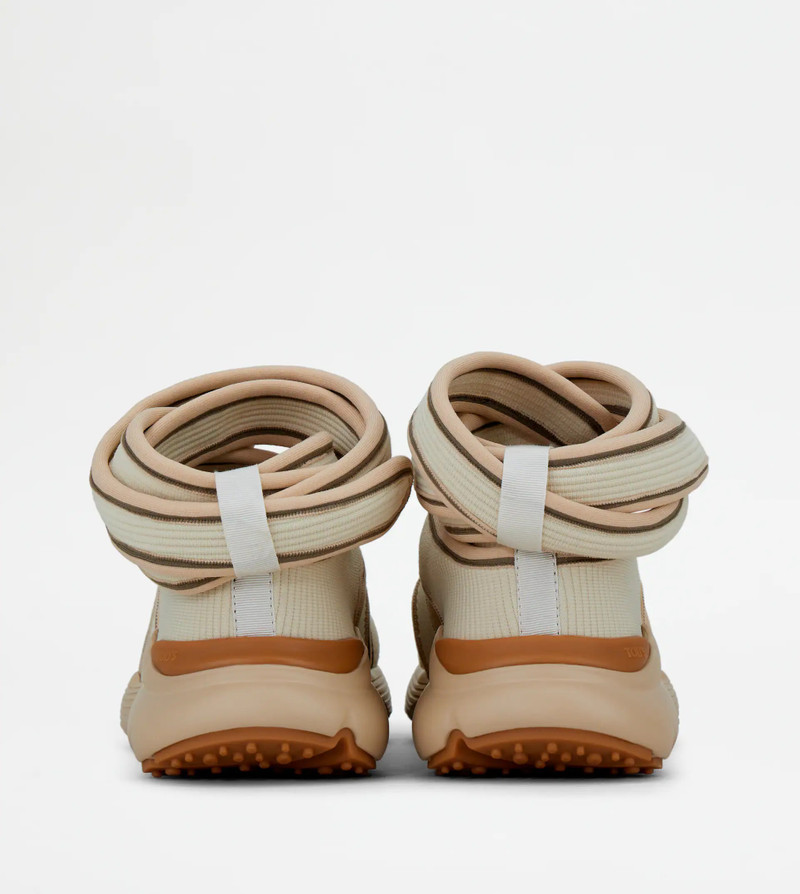 Tod's SNEAKERS IN HIGH-TECH FABRIC - OFF WHITE outlook