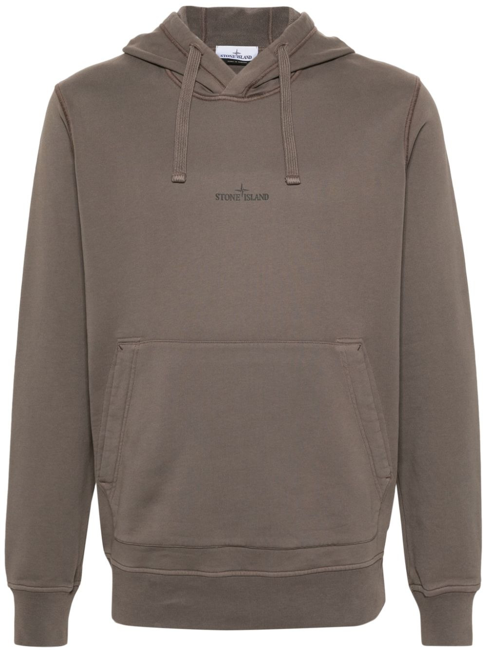 Logo Cotton Hoodie - 1