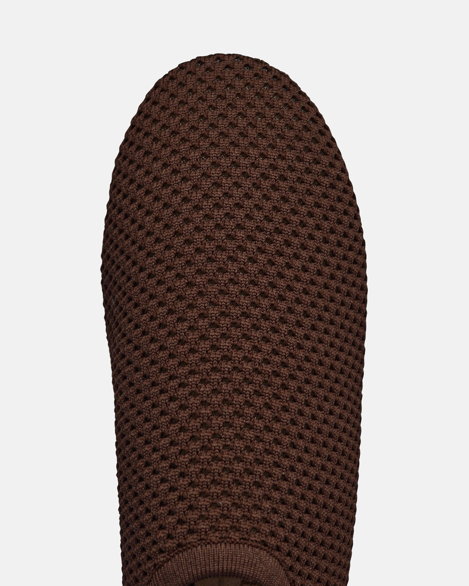 Mesh-Knit Round-Toe Slip On Shoes - 4