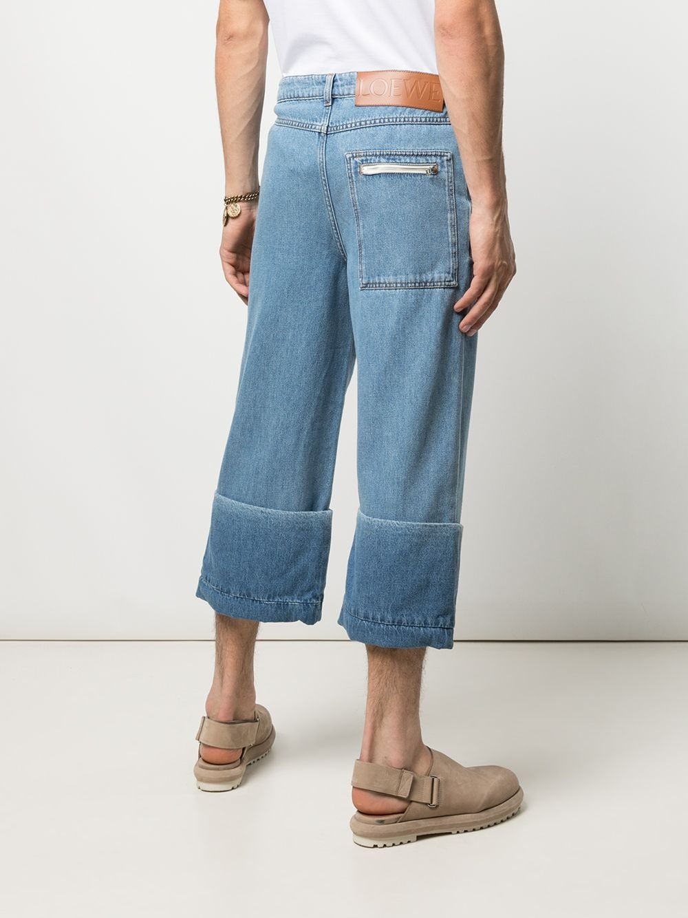 Fisherman cropped jeans - 4