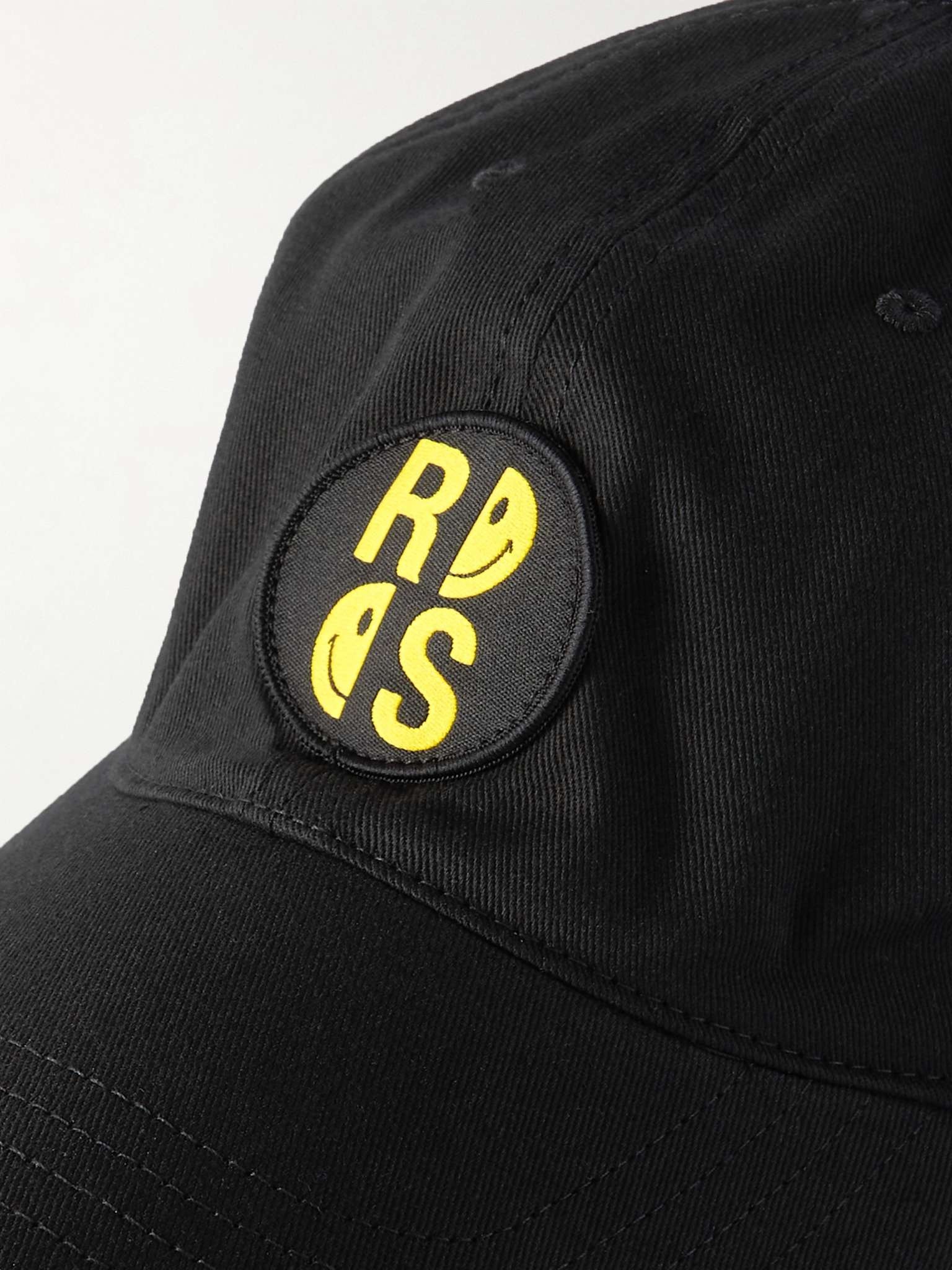 + Smiley Logo-Appliquéd Cotton-Twill Baseball Cap - 3