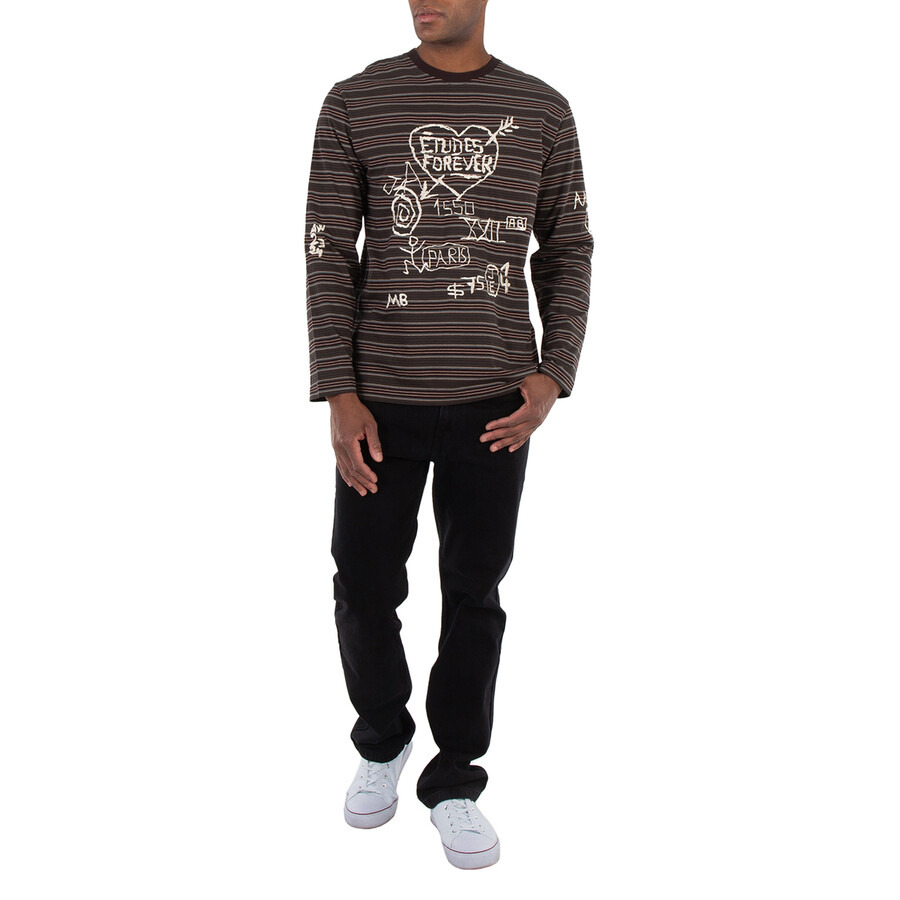 Etude Graffiti Stripe Wonder Long-Sleeve T-Shirt - 6