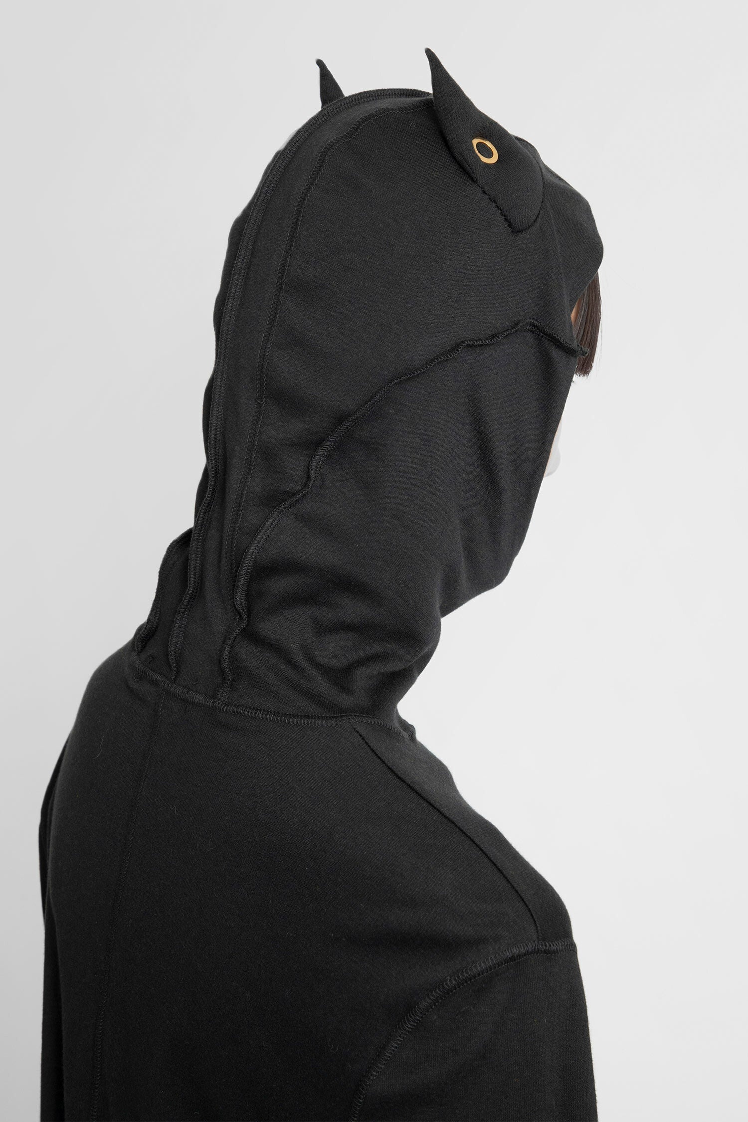 UNDERCOVER UNDERCOVER WOMAN BLACK T-SHIRTS | antonioli | REVERSIBLE