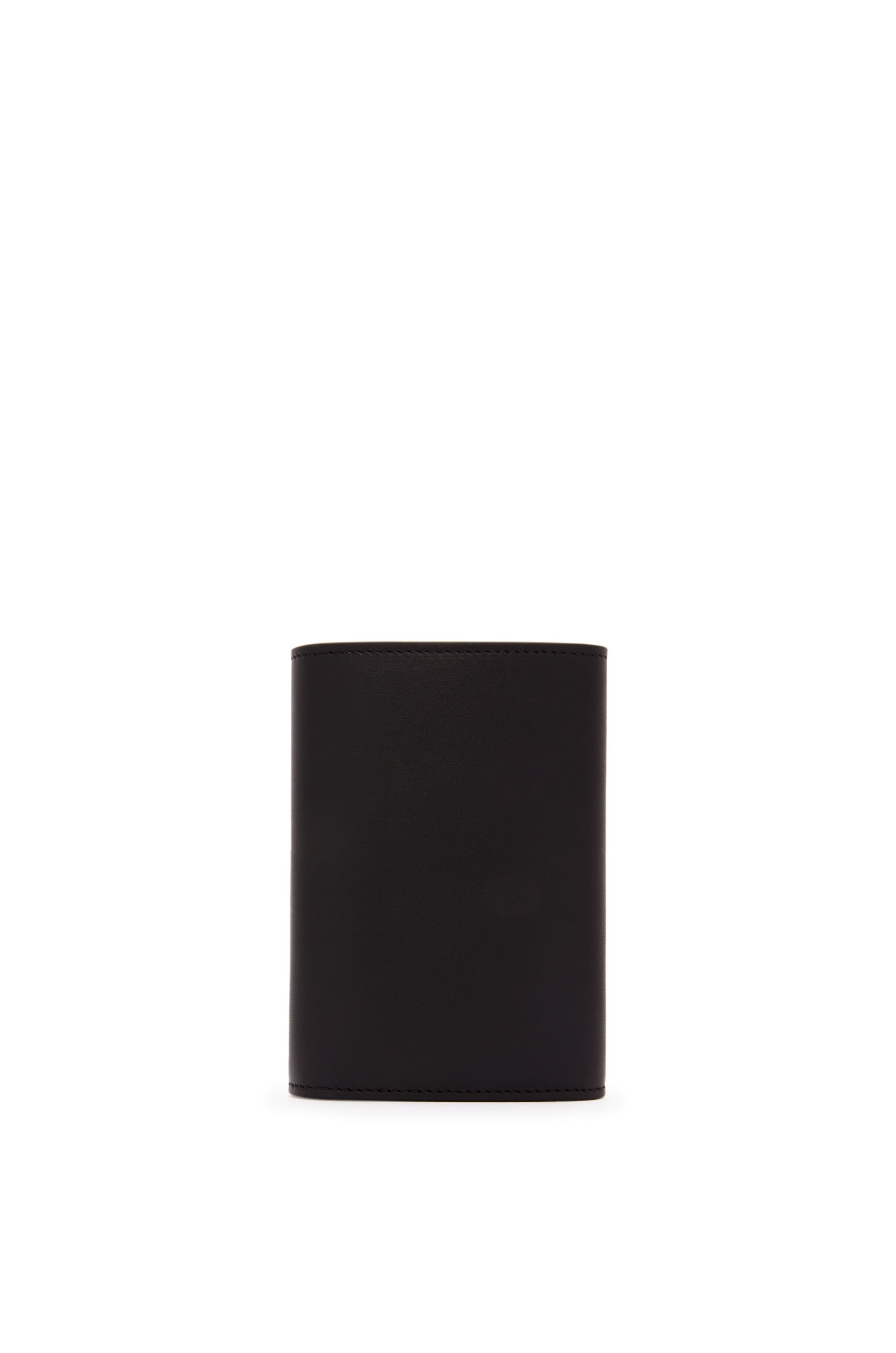 Loewe Pebble small vertical wallet in shiny nappa calfskin