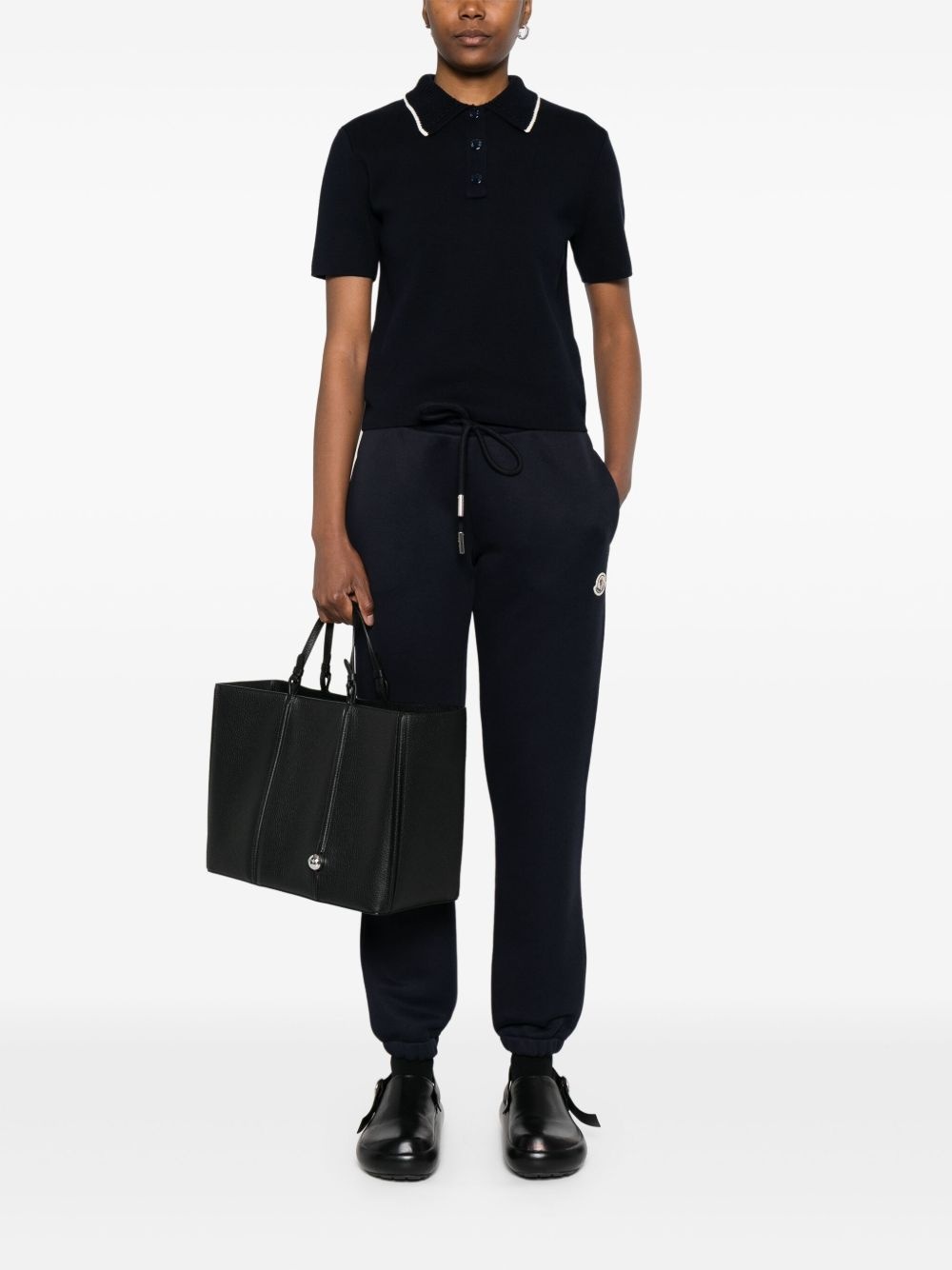 knitted polo shirt - 2